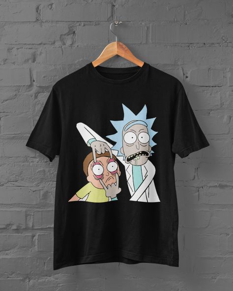 Camiseta Rick and Morty para fãs de animação e universos paralelos